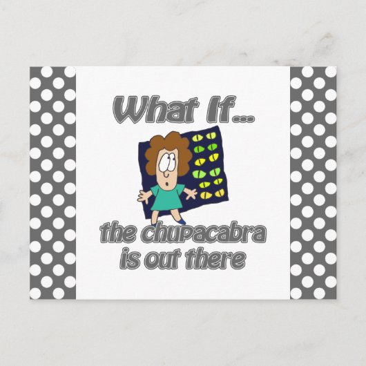 Carte Postale chupacabra (Devant)