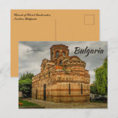 Carte Postale Church of Christ Pantocrator Nesebar Bulgaria (Devant / Derrière)