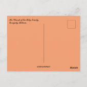 Carte Postale Church of the Blessed Trinity Gervyaty Belarus (Dos)