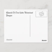 Carte Postale Church Spires (Dos)