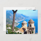 Carte Postale Church spires sur l'Amalfi (Devant / Derrière)