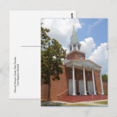 Carte Postale Church Street, Dade City Floride (Devant / Derrière)