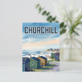 Carte Postale Churchill Canada (Debout devant)