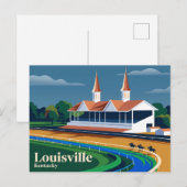 Carte Postale Churchill Downs Kentucky (Devant / Derrière)