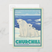 Carte Postale Churchill (Manitoba) (Devant / Derrière)