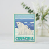 Carte Postale Churchill (Manitoba) (Debout devant)