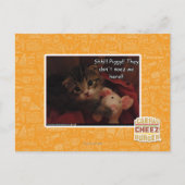 Carte Postale Chut ! ! ! Piggy ! ! (Devant)