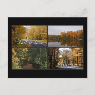 Carte Postale Chute dans l'amour le Wisconsin 2