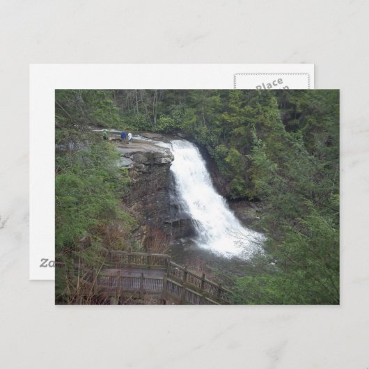 Carte Postale chute d'avaler (Devant / Derrière)