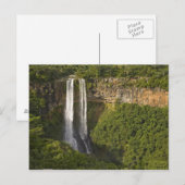 Carte Postale Chute de Chamarel-la plus haute de Maurice, plus d (Devant / Derrière)