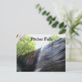 Carte Postale Chute de Pitcher Falls White Mountains NH Photo de (Debout devant)