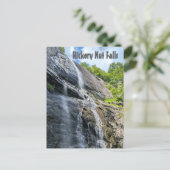 Carte Postale Chute d'eau Hickory Nut Falls Chimney Rock NC (Debout devant)