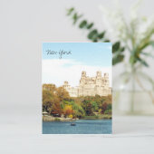 Carte Postale chute du parc central (Debout devant)