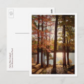 Carte Postale Chute en Nouvelle-Angleterre (Devant / Derrière)