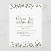 Carte Postale Chute Feuille Automne Automne Russe Mariage (Devant)