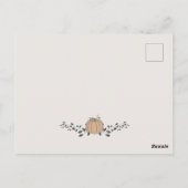 Carte Postale Chute Notre Petit Citrouille Naissance Faire-part (Dos)