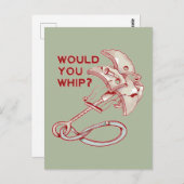 CARTE POSTALE CHUTE TRAD D'ESCALADE EN CADRE (Devant / Derrière)