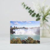 Carte Postale Chutes américaines à Niagara Falls (Debout devant)