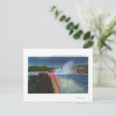 Carte Postale Chutes américaines et en fer à cheval éclairées (Debout devant)