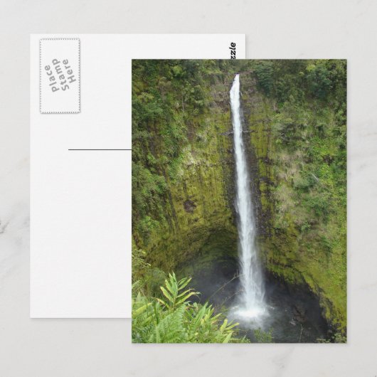 Carte Postale Chutes d'Akaka (Devant / Derrière)