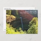 Carte Postale Chutes d'argent du Sud, OR (Devant / Derrière)