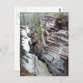 Carte Postale Chutes d'Athabasca (Devant / Derrière)