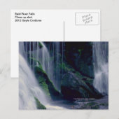 Carte Postale Chutes de Bald River (Devant / Derrière)