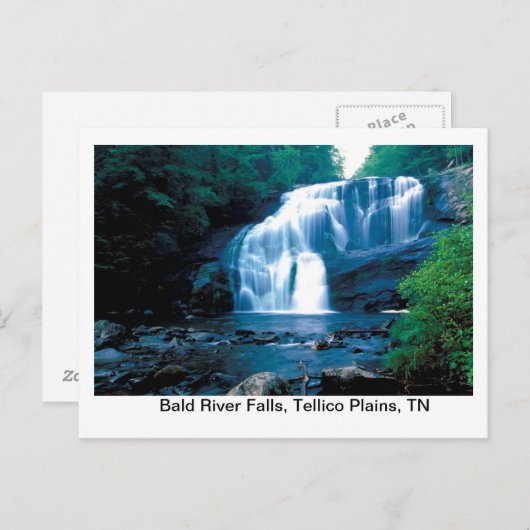 Carte Postale Chutes de Bald River (Devant / Derrière)