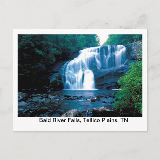 Carte Postale Chutes de Bald River (Devant)