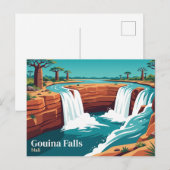 Carte Postale Chutes de Gouina Mali (Devant / Derrière)