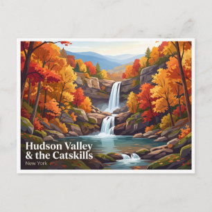 Carte Postale Chutes de Kaaterskill Hunter New York