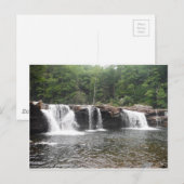 Carte Postale Chutes de la Cheat (Devant / Derrière)