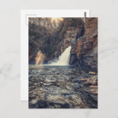 Carte Postale Chutes de Linville (Devant / Derrière)