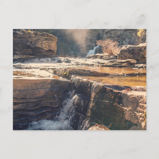 Carte Postale Chutes de Linville (Devant)