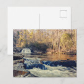 Carte Postale Chutes de Linville (Devant / Derrière)