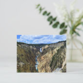 Carte Postale Chutes de Lower Yellowstone (Debout devant)