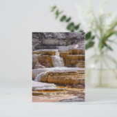 Carte Postale Chutes de Mammoth Springs (Debout devant)