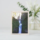 Carte Postale Chutes de Multnomah, Oregon (Debout devant)