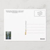 Carte Postale Chutes de Multnomah, Oregon (Dos)