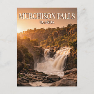 Carte Postale Chutes de Murchison, Masindi, Région occidentale