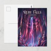 Carte Postale Chutes de Ruby Tennessee (Devant / Derrière)
