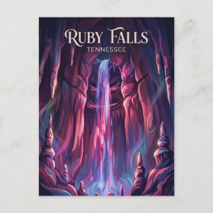 Carte Postale Chutes de Ruby Tennessee