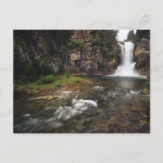 Carte Postale chutes de Running Eagle alias Trick Falls dans les (Devant)