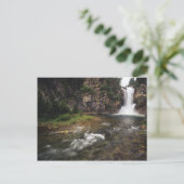 Carte Postale chutes de Running Eagle alias Trick Falls dans les (Debout devant)