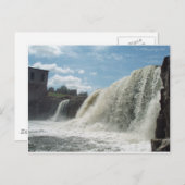 Carte Postale Chutes de Sioux (Devant / Derrière)