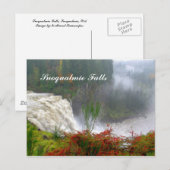 Carte Postale Chutes de Snoqualmie (Devant / Derrière)