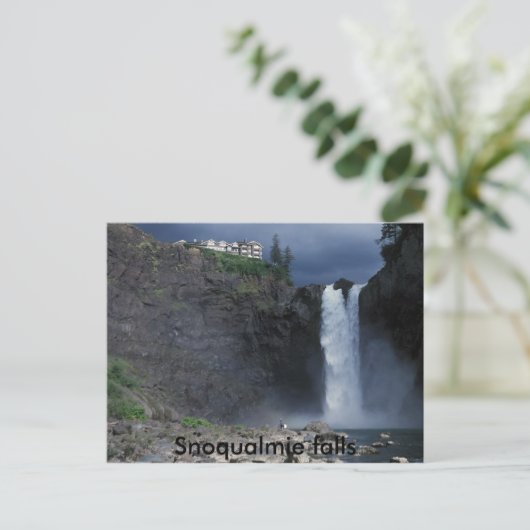 Carte Postale Chutes de Snoqualmie (Debout devant)