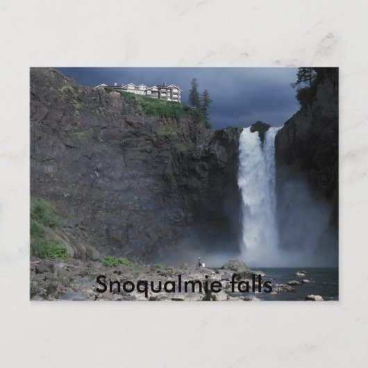 Carte Postale Chutes de Snoqualmie (Devant)