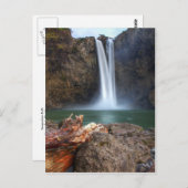 Carte Postale Chutes de Snoqualmie (Devant / Derrière)