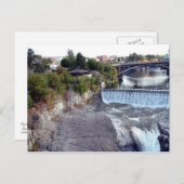 Carte Postale Chutes de Spokane (Devant / Derrière)